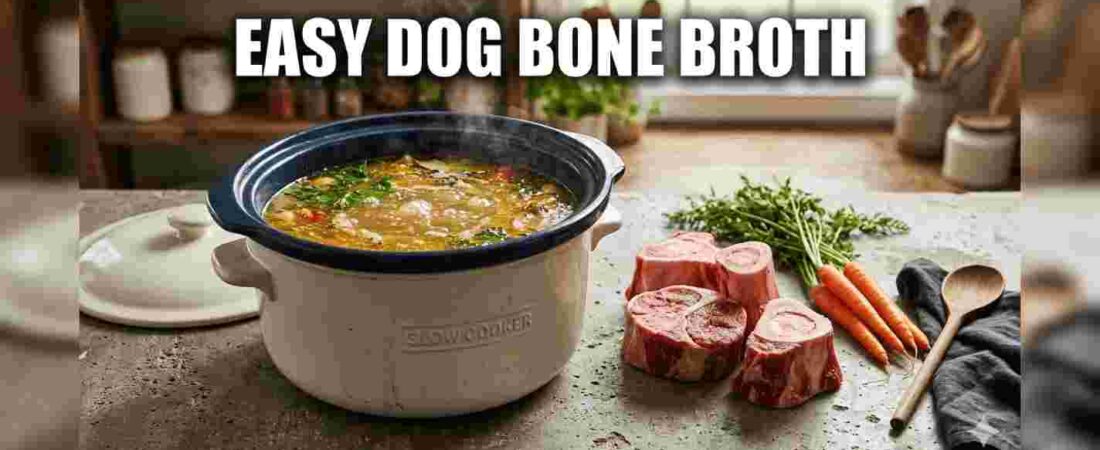 My Healing Homemade Bone Broth for Dogs Elixir