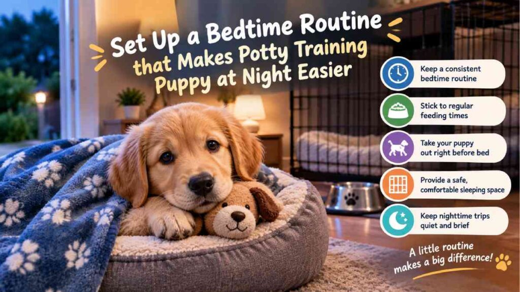 Potty Training Puppy at Night: Tips for Fewer Accidents