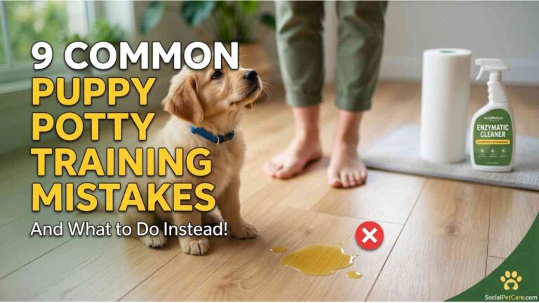 9 Puppy Potty Training Mistakes to Avoid (And What to Do)